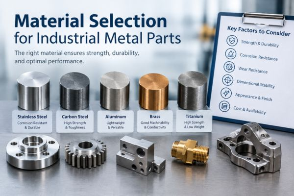 Industrial Metal Parts selection