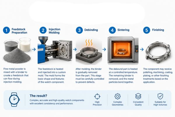 Metal Injection Molding Works for Watch Components